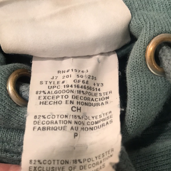 Champion Reverse Weave Hoodie Mens Small Blue Carpet Logo Sweatshirt Surf Artsy - Picture 8 of 9